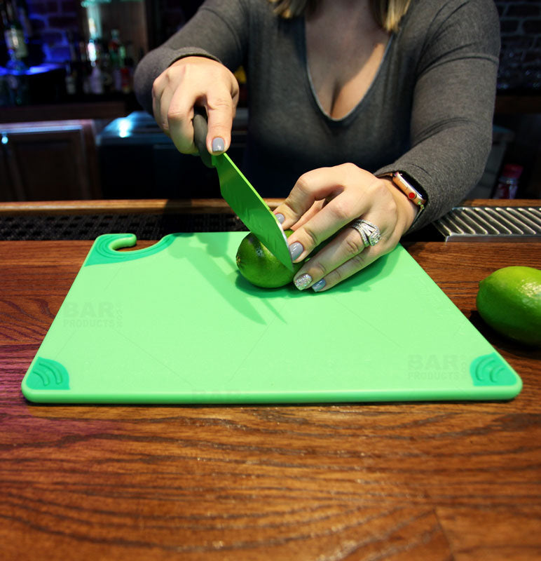 Cutting Board, 9 x 12 x 3/8 in, NSF, Green