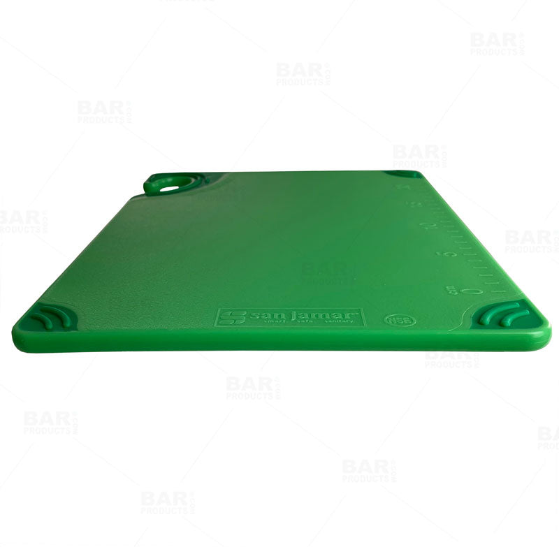 Cutting Board, 9 x 12 x 3/8 in, NSF, Green