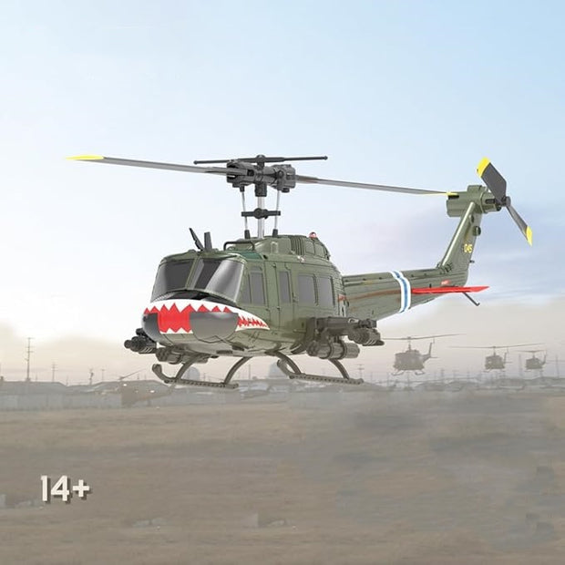 Professional Scale RC Helicopter - 2.4GHz 6CH with Gyro Stabilization