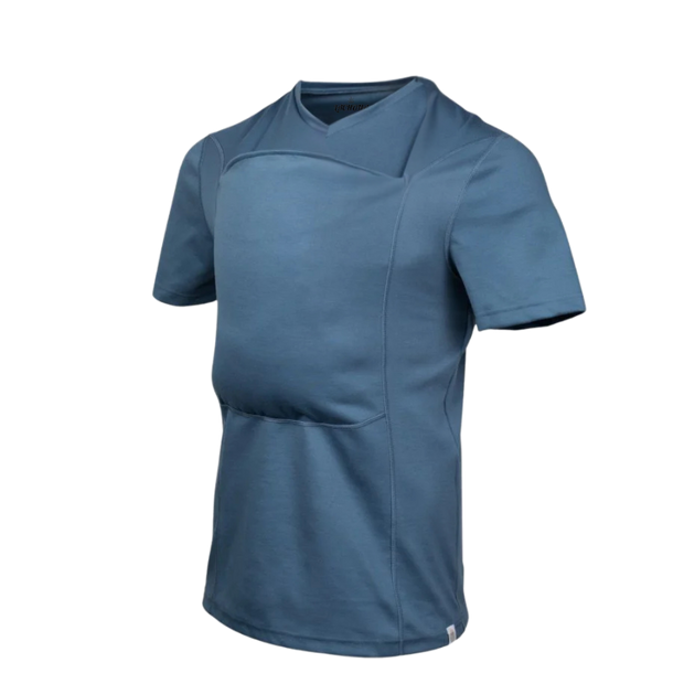 👶Stylish Kangaroo Pocket T-shirt — Keep Baby Close &amp; Hands-Free