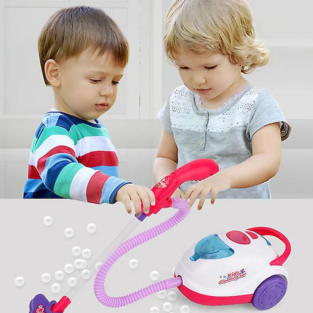 Kids Role Play Vacuum Cleaner – Realistic Toy with Lights and Sounds