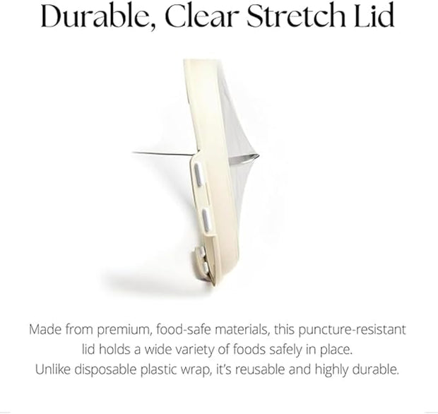 Reversible Lid Snack Trays - BPA-Free, Rectangle Meal Prep Containers