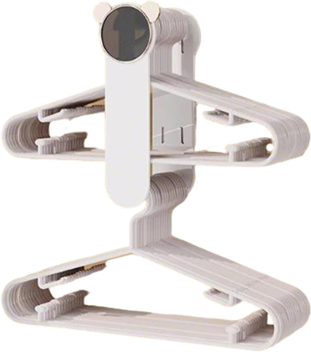 Hanger Organizer Rack Double-Layer, Expandable, No Drilling
