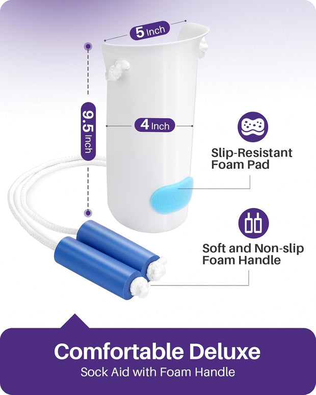 Sock Aid Device – Easy Sock Helper for Seniors