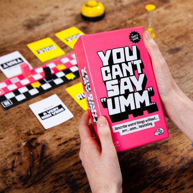 No-Hesitation Word Game – Fast-Paced Family Party Game with Bell & Challenge Cards