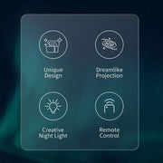 Treasure Chest Starry Sky Projector Lamp – Dreamy Night Light