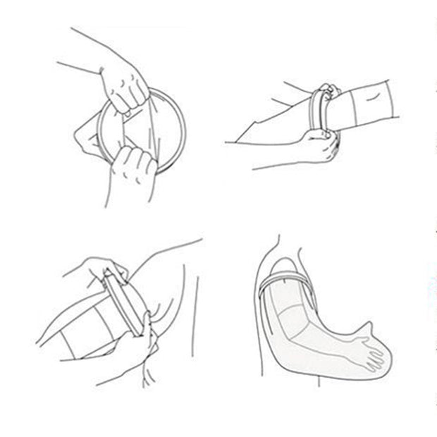 Waterproof Leg Cast Cover – Lightweight Reusable Protector for Adult Leg, Foot & Ankle