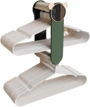 Hanger Organizer Rack Double-Layer, Expandable, No Drilling