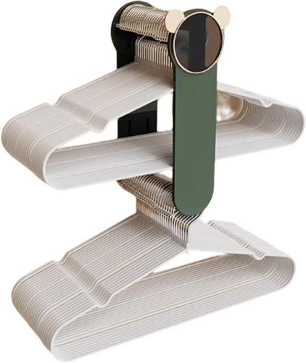 Hanger Organizer Rack Double-Layer, Expandable, No Drilling