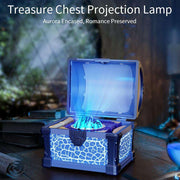 Treasure Chest Starry Sky Projector Lamp – Dreamy Night Light