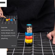 Unbreakable Doll Magical Toy Immortal Daruma Toy Toy