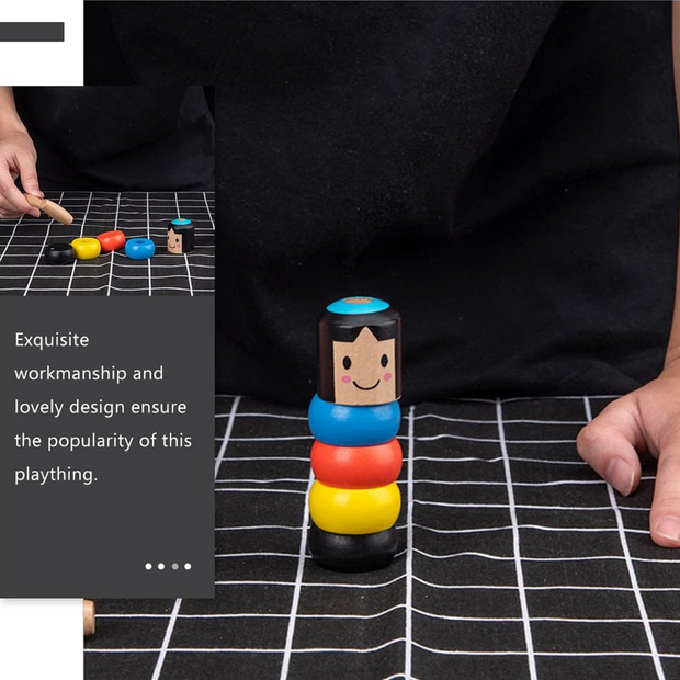 Unbreakable Doll Magical Toy Immortal Daruma Toy Toy