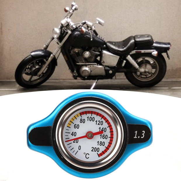 Thermostatic Radiator Cap with Thermometer – Leak-Proof Aluminum Alloy