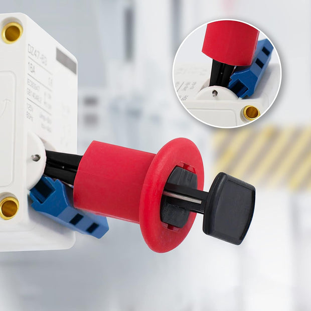 3-Pack Circuit Breaker Lockout Device – Standard Miniature Breaker Lock