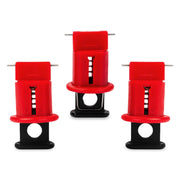 3-Pack Circuit Breaker Lockout Device – Standard Miniature Breaker Lock