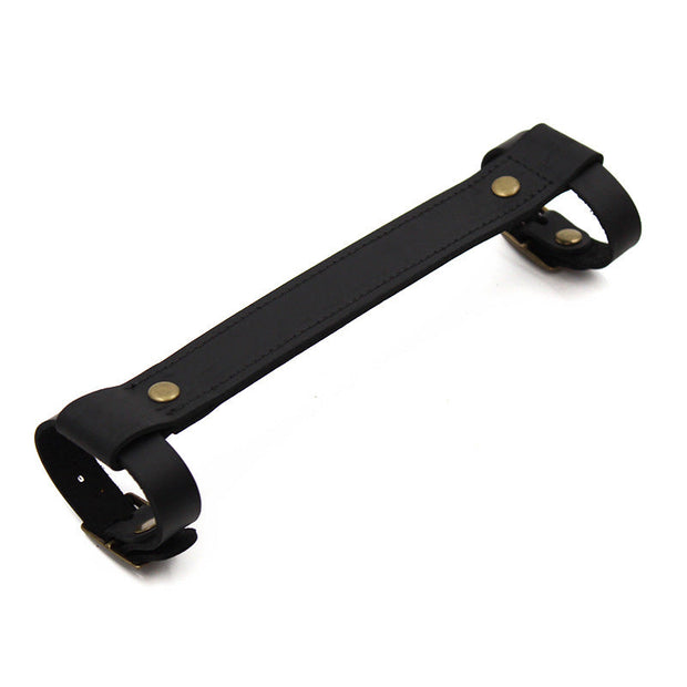 Handmade Leather Bicycle Frame Handle | Durable & Stylish Carrying Strap