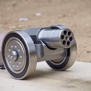 Hand-Forged Metal Cannon Replica