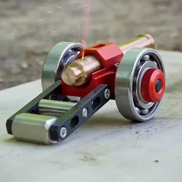 Hand-Forged Metal Cannon Replica