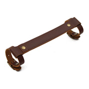 Handmade Leather Bicycle Frame Handle | Durable & Stylish Carrying Strap