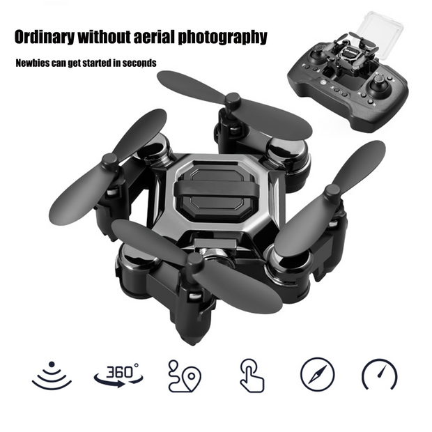 Mini foldable drone for aerial photography HD remote control