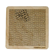 Fractal Tray Puzzle Set – Unique Space-Filling Curve Brain Teaser