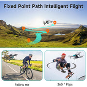 Mini foldable drone for aerial photography HD remote control