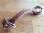 Handmade Leather Bicycle Frame Handle | Durable & Stylish Carrying Strap