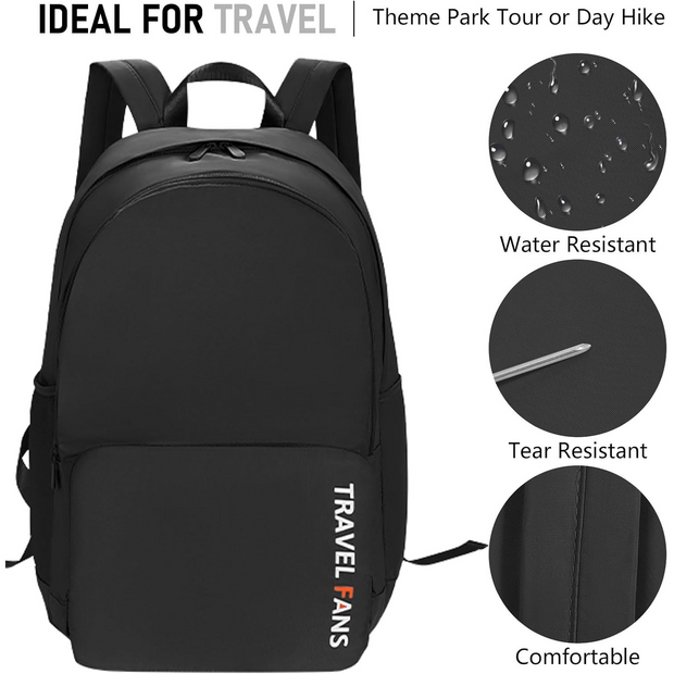 Foldable Travel Backpack – Lightweight, Large Capacity & Water-Resistant
