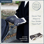 Stroller Hand Muff – Warm Hands for Winter Walks
