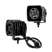 Feux LED Pod 3 pouces - Feux tout-terrain carrés 20 W - 2 000 lumens