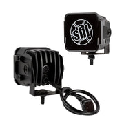 Feux LED Pod 3 pouces - Feux tout-terrain carrés 20 W - 2 000 lumens