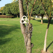 Stainless Steel Tripod Plate | Heavy Duty Fire Pit Cooking and Shelter Support Tool